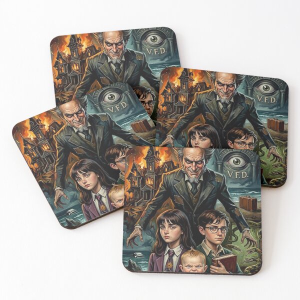 Item preview, The Perilous Journey: A Series of Unfortunate Events Fine Art Tribute designed and sold by Art's Diner.