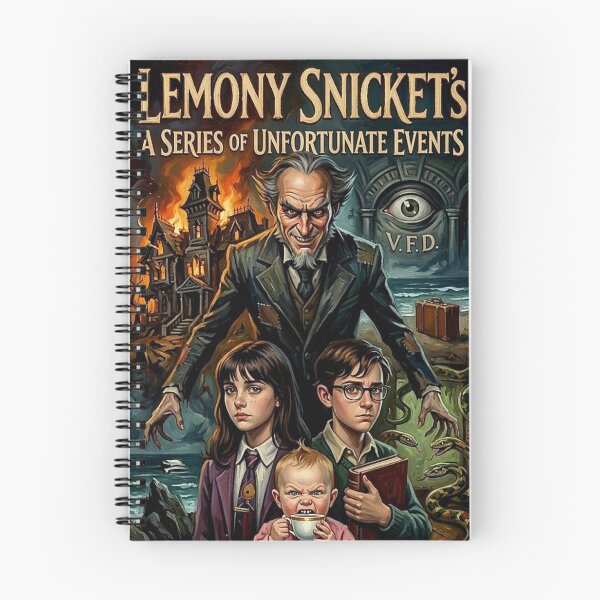 Item preview, The Perilous Journey: A Series of Unfortunate Events Fine Art Tribute designed and sold by Art's Diner.