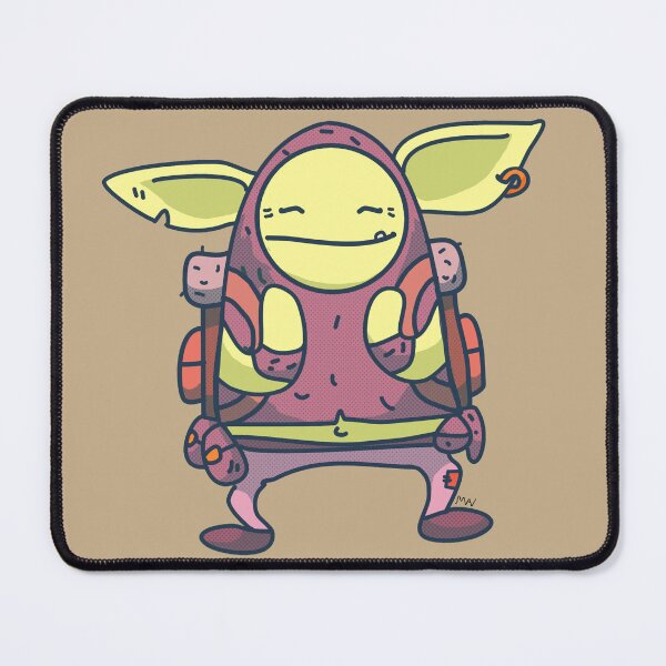 Item preview, Happy little travelling goblin designed and sold by AlfreyArt.