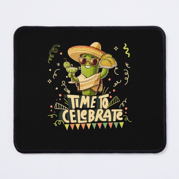 Item preview, Funny Fiesta Cactus Time To Celebrate End Of School Year Party Humor Classic T-Shirt designed and sold by LillyCustomTees.