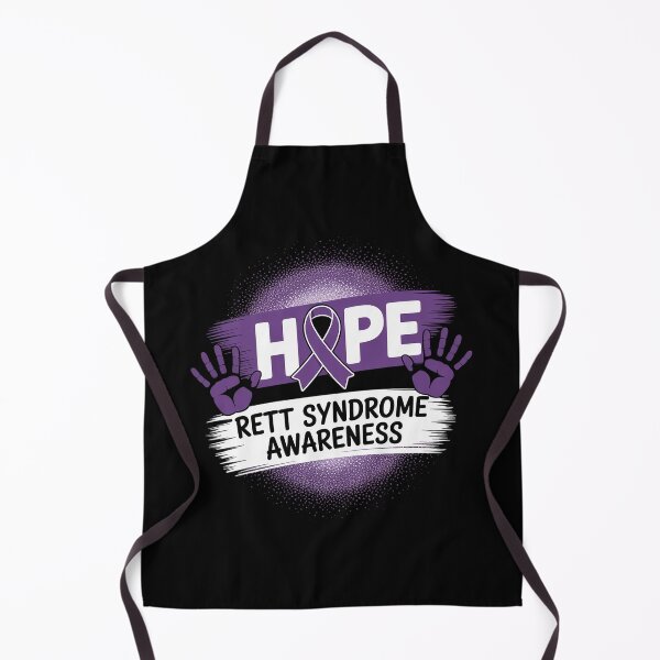 Item preview, hOPE pURPLE Ribbon rett syndrome Awareness designed and sold by fferomananul.