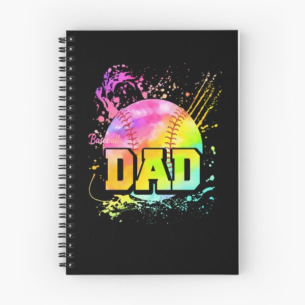 Item preview, Baseball Dad Rainbow Paint Splash designed and sold by KIROSALS.