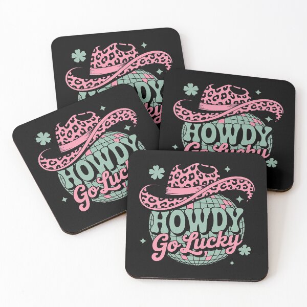 Item preview, Howdy Go Lucky Cowboy Western St Patricks Day Irish Shamrock designed and sold by fferomananul.