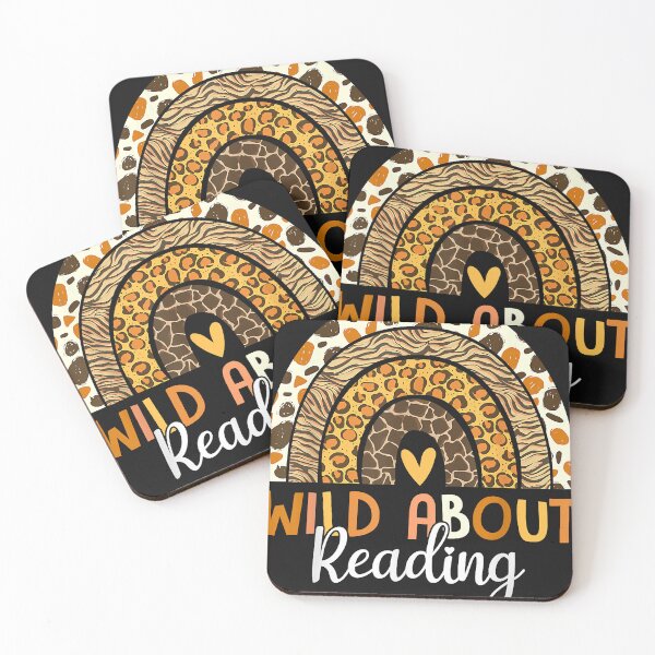Item preview, Wild About Reading Teacher Back To School Leopard Rainbow T designed and sold by mrgyejohm31.