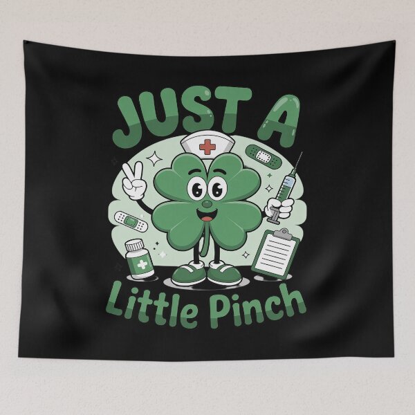 Item preview, Just a little pinch  Nurse St Patricks Day designed and sold by fferomananul.