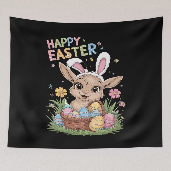 Item preview, Goat Happy Easter Egg Hunt Bunny Ear Goat Easter designed and sold by Ranicholasyy.