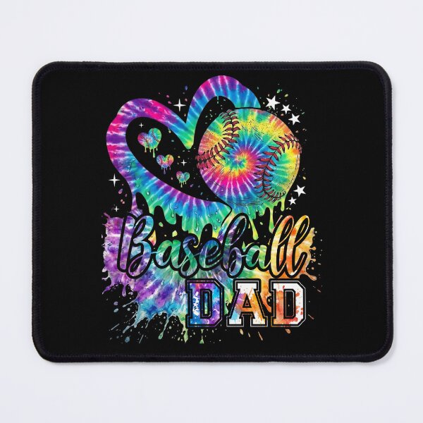 Item preview, Baseball Dad Tie Dye Drip Style designed and sold by KIROSALS.
