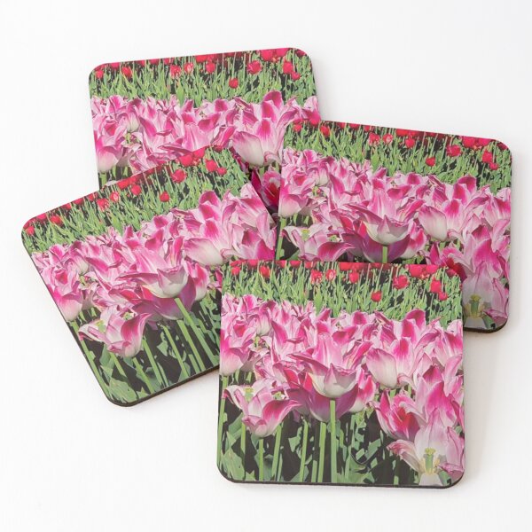 Item preview, Many pink tulip designed and sold by Ameliatra Design.
