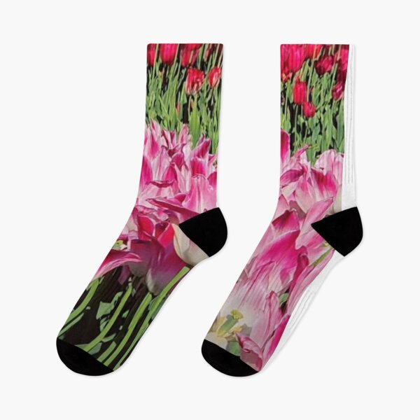 Item preview, Many pink tulip designed and sold by Ameliatra Design.