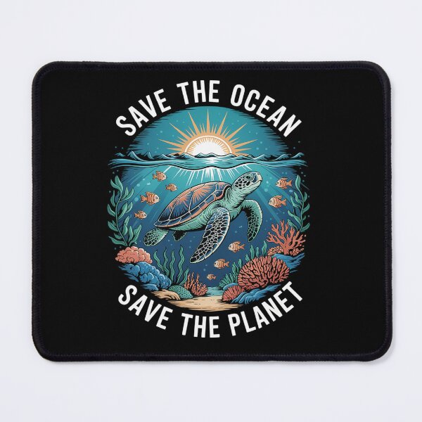 Item preview, Save The Ocean Save The Planet Cool Sea Turtle designed and sold by fferomananul.