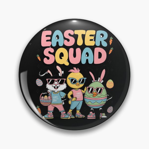 Item preview, Groovy Rabbit Egg Chick Easter Squad Day Mens Boys Kid designed and sold by Ranicholasyy.