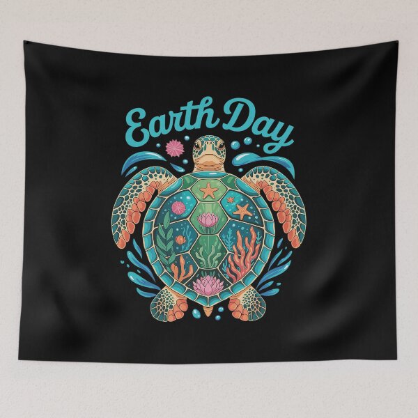 Item preview, Sea Turtle Earth Day Save The Earth designed and sold by fferomananul.