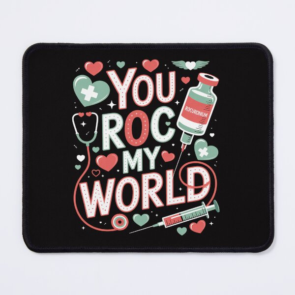 Item preview, My World Nurse Valentine Day ER ED ICU NICU RN Nurse designed and sold by fferomananul.