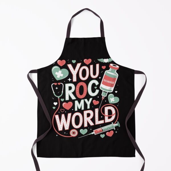 Item preview,  My World Nurse Valentine Day ER ED ICU NICU RN Nurse designed and sold by fferomananul.