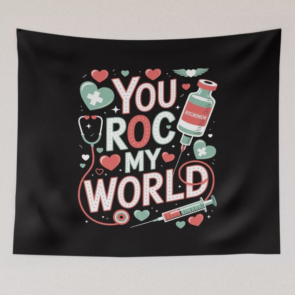 Item preview,  My World Nurse Valentine Day ER ED ICU NICU RN Nurse designed and sold by fferomananul.