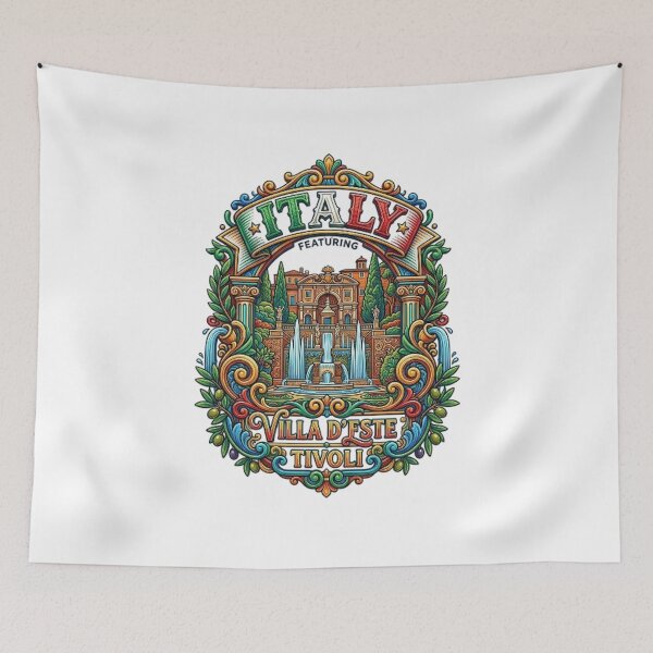 Item preview, VILLA D'ESTE TIVOLI ITALY designed and sold by likbatonboot.