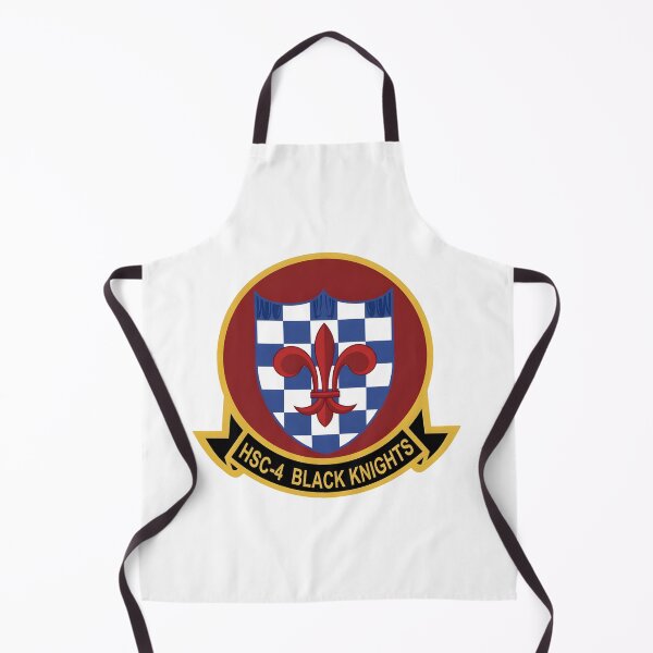 Item preview, Official Insignia of Helicopter Sea Combat Squadron Four (HSC-4) "Black Knights" designed and sold by CharlieDesings.