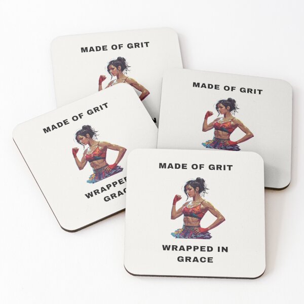 Item preview, Made of Grit, Wrapped in Grace – Strong Woman Aesthetic designed and sold by QuietlyBecoming.