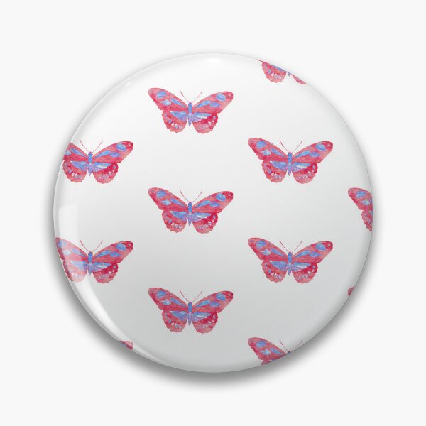 Item preview, Red and Blue Butterfly designed and sold by PapercutandSuch.
