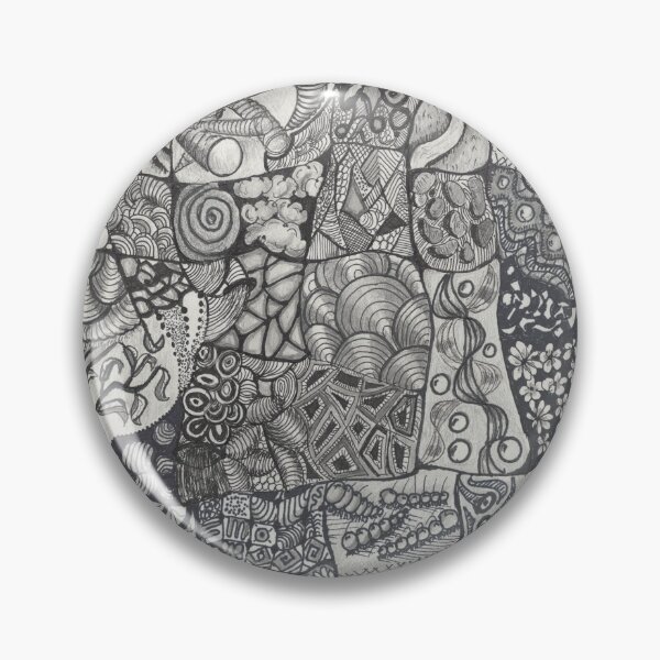 Item preview, Doodles III – Abstract Ink Pattern Drawing designed and sold by InnerChaos.