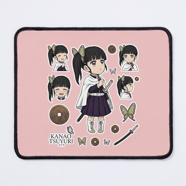 Item preview, Chibi Kanao Tsuyuri Flower Breathing Sticker Pack designed and sold by Innova_Creations.
