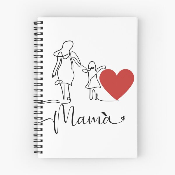 Item preview, Mamá con  amor diseño minimalista madre he hija  designed and sold by A touch of creativity.