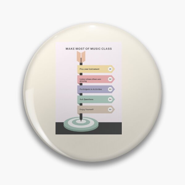 Item preview, Make Most out of Music Class - Music Class Rules Poster designed and sold by ACube Piano Studio.