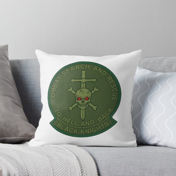 Item preview, Combat Search and Rescue Insignia of HSC-4 Black Knights: "To Hell and Back" designed and sold by CharlieDesings.