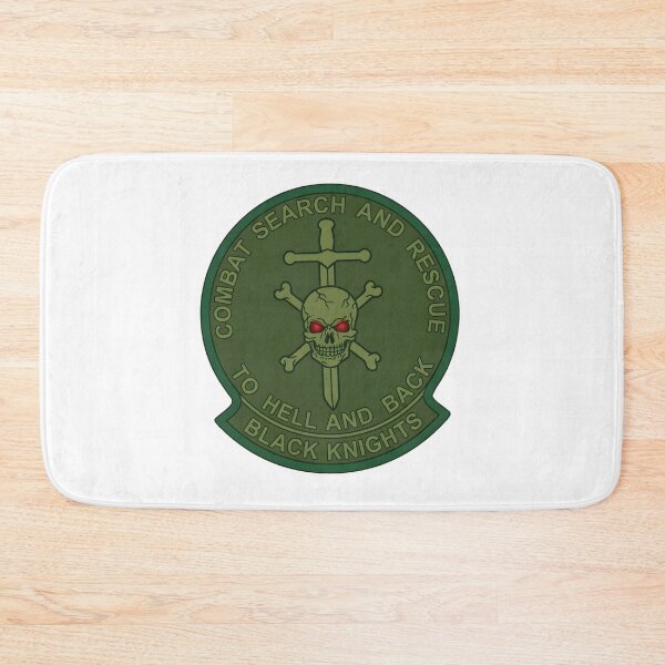Item preview, Combat Search and Rescue Insignia of HSC-4 Black Knights: "To Hell and Back" designed and sold by CharlieDesings.