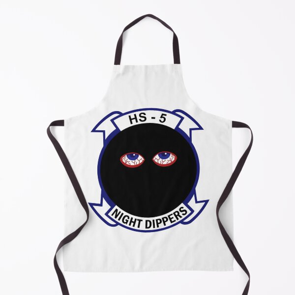 Item preview, Official Insignia of Helicopter Anti-Submarine Squadron Five (HS-5) "Night Dippers" designed and sold by CharlieDesings.