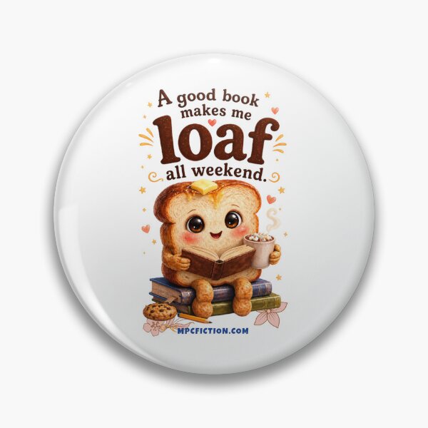 Item preview, Loaf All Weekend Funny Enamel Travel Mug Gift idea Book Lovers  designed and sold by MPCFICTION.