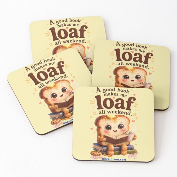 Item preview, Loaf All Weekend Funny Enamel Travel Mug Gift idea Book Lovers  designed and sold by MPCFICTION.