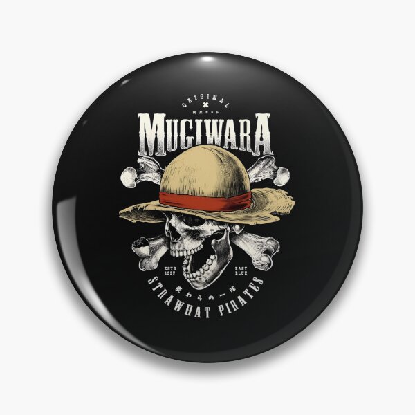 Item preview, Mugiwara Skull - One Piece Straw Hat Pirates Vintage Style Graphic designed and sold by Sunnay1989.