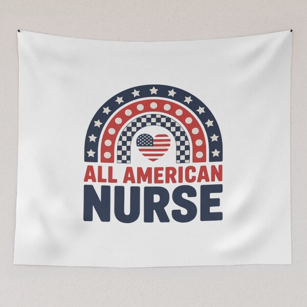 Artikelvorschau, All American Nurse 4th of July RN Independence Day Nursing entworfen und verkauft von grounabslaninal.