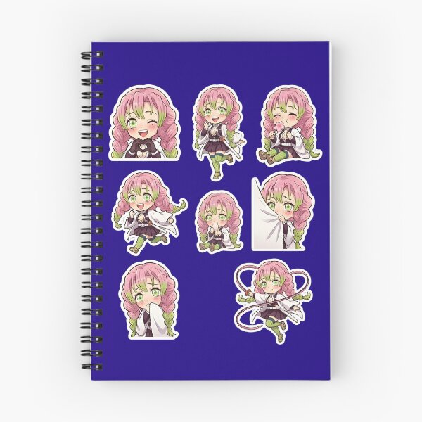 Item preview, Mitsuri Kanroji Chibi Sticker Pack Art designed and sold by Innova_Creations.