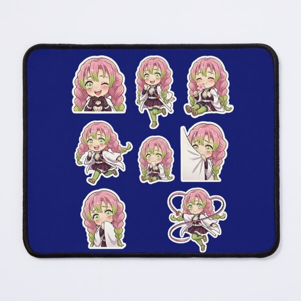 Item preview, Mitsuri Kanroji Chibi Sticker Pack Art designed and sold by Innova_Creations.
