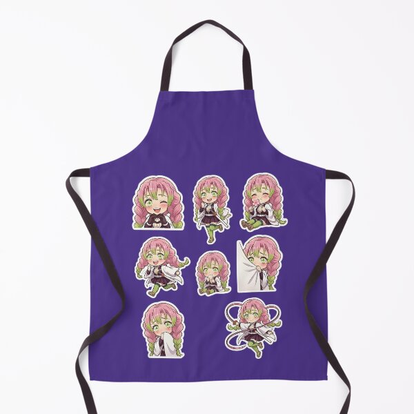 Item preview, Mitsuri Kanroji Chibi Sticker Pack Art designed and sold by Innova_Creations.