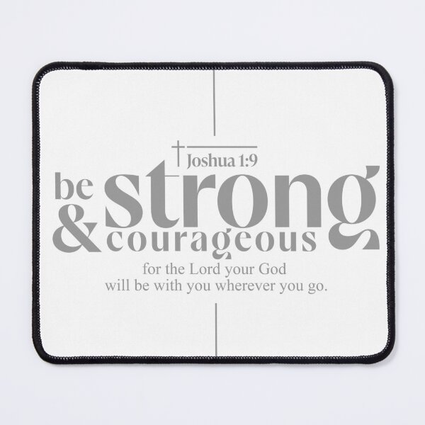 Item preview, Be strong Joshua‬ ‭1‬:‭9  | Christian Gift designed and sold by shekinah.hong.