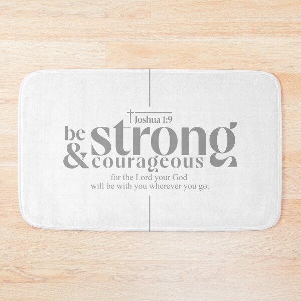 Item preview, Be strong Joshua‬ ‭1‬:‭9  | Christian Gift designed and sold by shekinah.hong.
