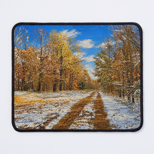 Item preview, Autumn Frost in the Ozark Foothills Digital Oil Painting designed and sold by Blossom-Breeze.