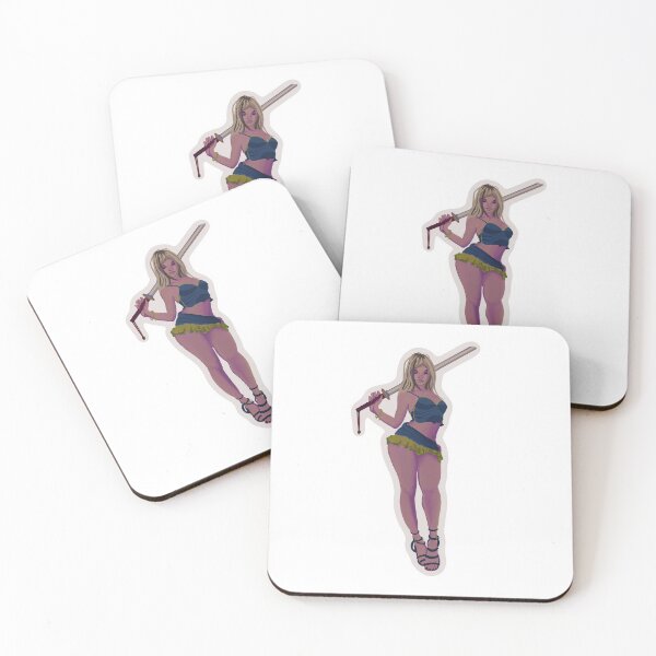 Item preview, Ninja Pin Up Sticker designed and sold by CustomTDesign.
