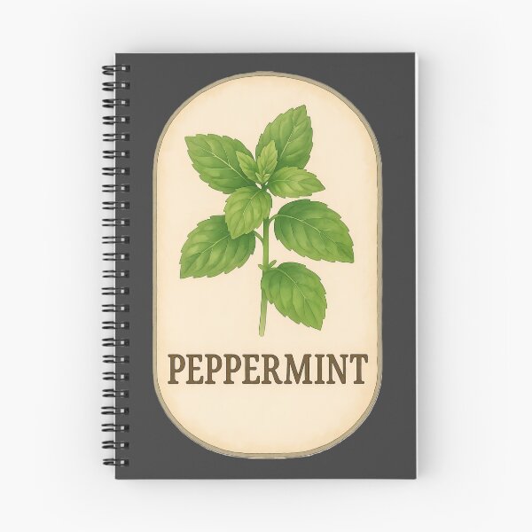 Item preview, Vintage Botanical Herb and Spice Prints: Peppermint designed and sold by PinUpPizzazz.