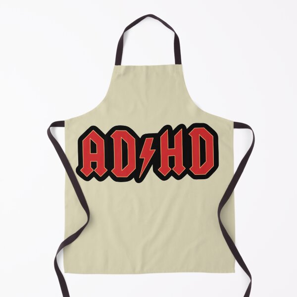 Item preview, ADHD ACDC parody design designed and sold by ZERO-MIND.