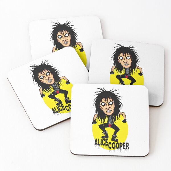 Item preview, Alice Cooper Shock Rock Legend - Cartoon Caricature designed and sold by Sunnay1989.
