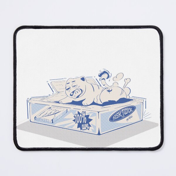 Item preview, Funny Lazy Cat Eating Fish Snack Vintage Cartoon Graphic Tee designed and sold by Loneliillustrat.