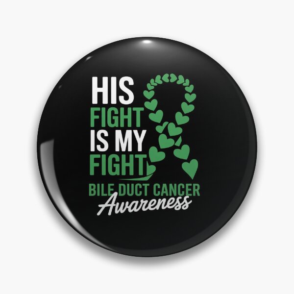 Item preview, His Fight Is My Fight Bile Duct Cancer Awareness Support Day designed and sold by grounabslaninal.