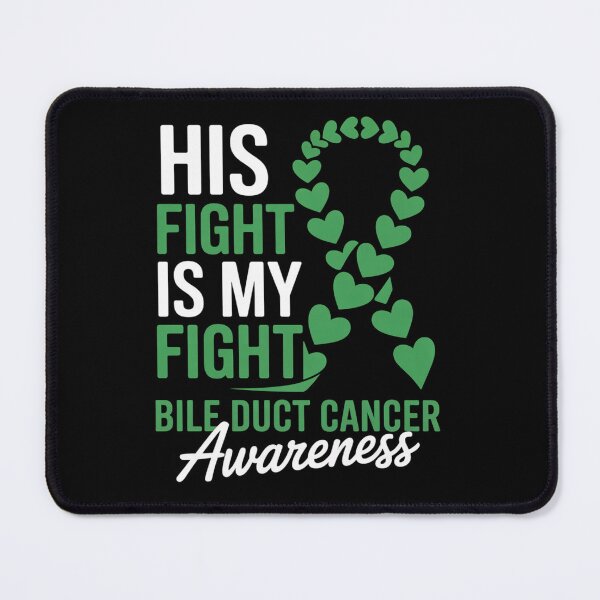Item preview, His Fight Is My Fight Bile Duct Cancer Awareness Support Day designed and sold by grounabslaninal.