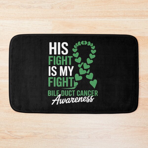 Item preview, His Fight Is My Fight Bile Duct Cancer Awareness Support Day designed and sold by grounabslaninal.