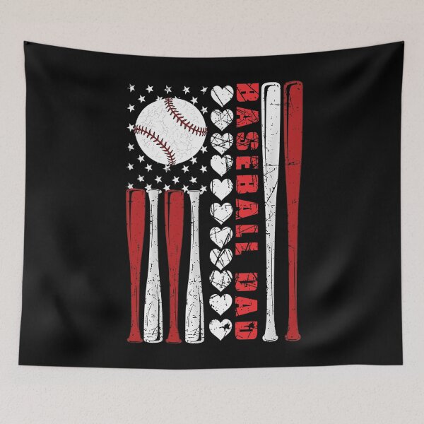 Item preview, Baseball Dad Patriotic Vintage Bats designed and sold by KIROSALS.