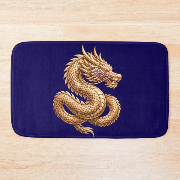 Item preview, Golden Dragon Power- Mythical Asian Dragon Streetwear Design  designed and sold by digitalbob60.